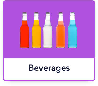 Beverages menu button in Treatware POS