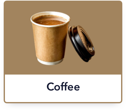 Coffee menu button in Treatware POS